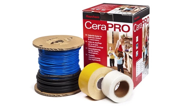 Кабель двухжильный Raychem CeraPro 11Вт/м теплый пол под плитку