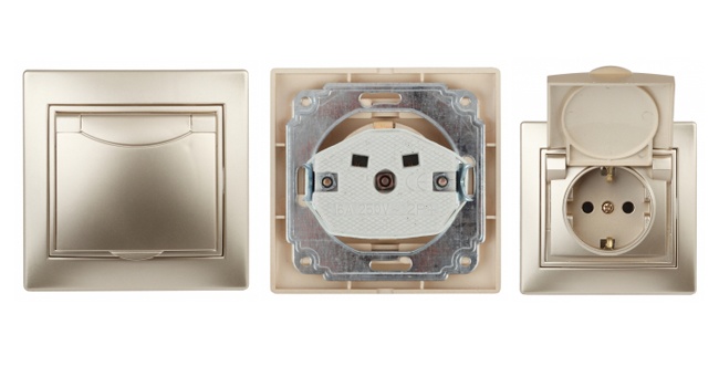 Механизмы Intro серия Plano шампань