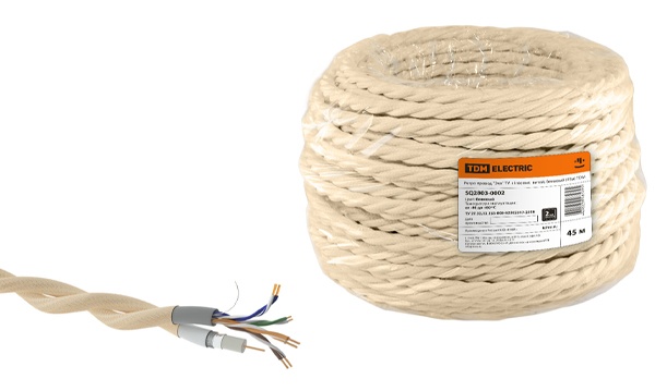 Ретро кабели информационные Bironi