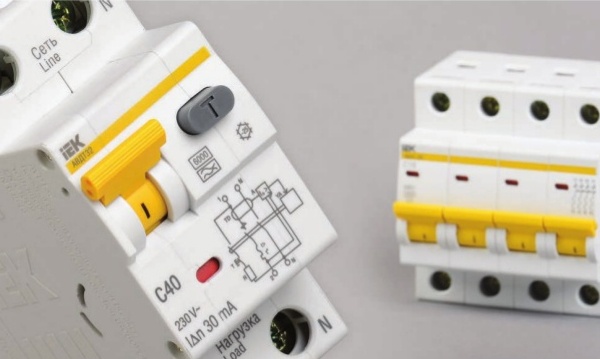 Дифференциальные автоматы двухполюсные KARAT АВДТ32ЕМ тип А/AC IEK