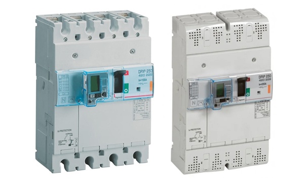 Дифференциальные автоматы четырехполюсные АВДТ Legrand DPX3 тип А (до 250А)