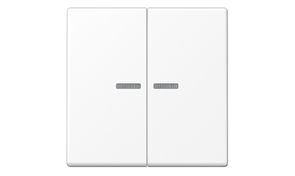 Накладки Jung серия A Белоснежный матовый