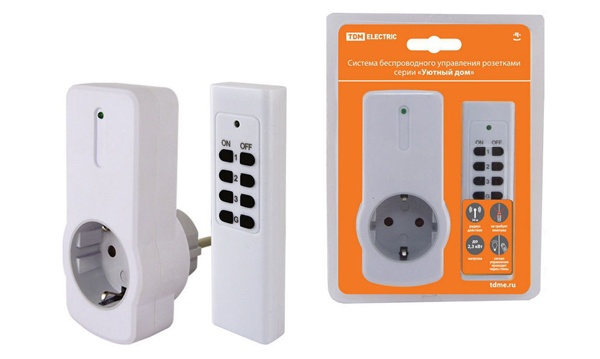 Розетки с пультом дистанционного управления