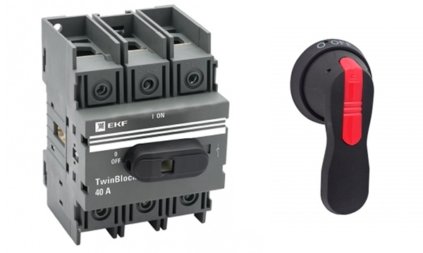 Рубильники простые и реверсивные TwinBlock до 1250А PROxima EKF
