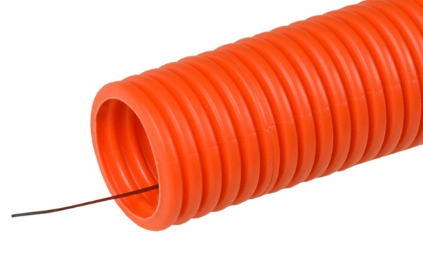 Труба гофрированнная огнестойкая и трудногорючая