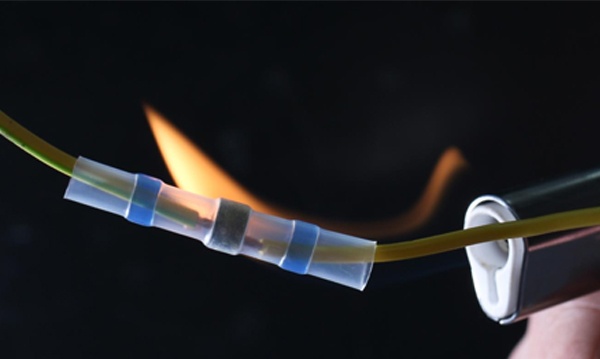 Термоусаживаемые соединители под пайку