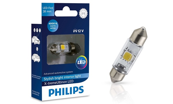 Светодиодные лампы тип C5W с цоколем SV8.5- 12V