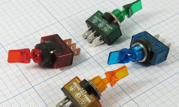 Тумблеры 12V