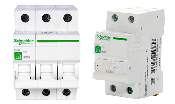 Автоматические выключатели RESI9 Schneider Electric тип В (автоматы до 63A)