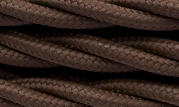 Ретро провода силовые Bironi коричневый матовый