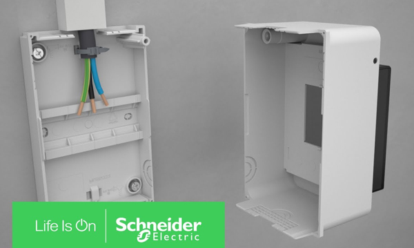 Пластиковые боксы 2-6 модулей Systeme Electric City9 Box (Easy9 XS) навесные