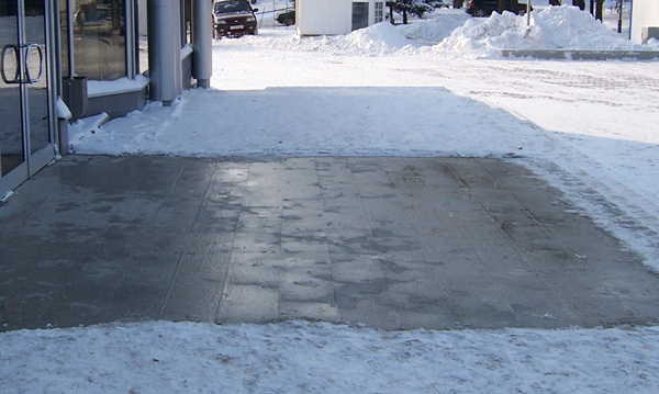 Маты для обогрева открытых площадок