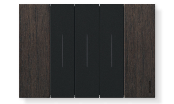 Лицевые панели выключателей Living Now Bticino черный