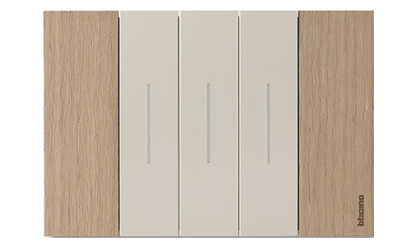 Лицевые панели выключателей Living Now Bticino песочный