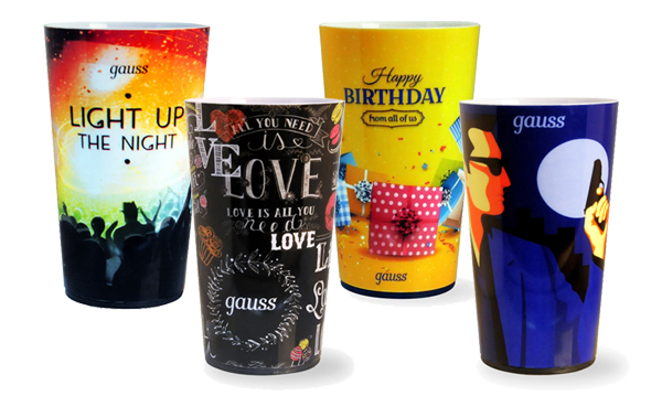 Светящиеся LED стаканы на батарейках