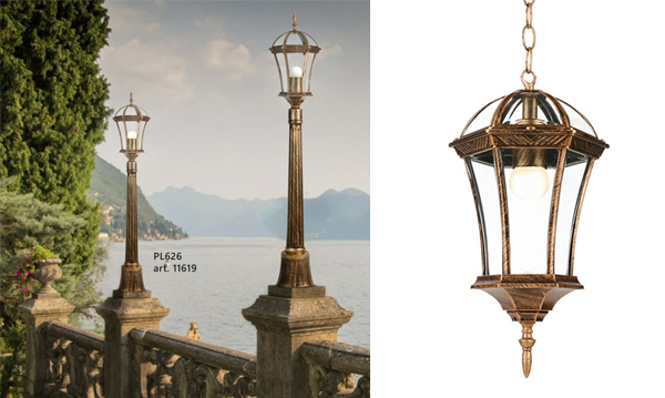 Садово-парковые светильники серия Неаполь