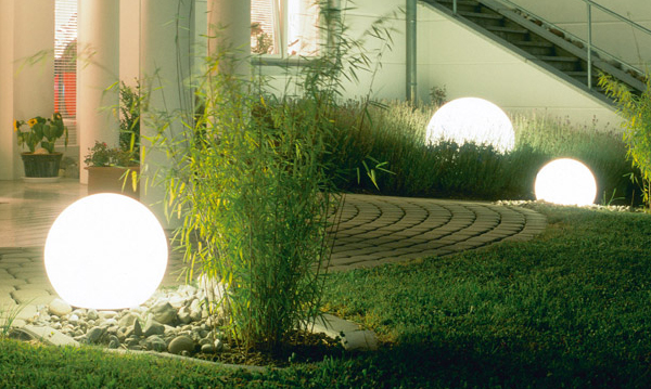 Светильники садово-парковые серии Шар