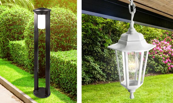 Светильники садово-парковые Декоративные формы