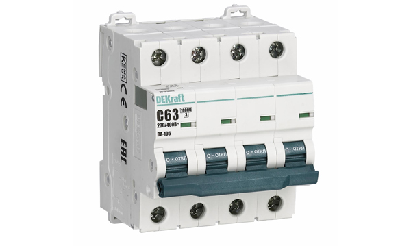 Автоматические выключатели ВА-103 New 6кА DEKraft (автоматы до 63А)