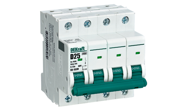 Автоматические выключатели ВА-201 10кА DEKraft (автоматы до 125А)
