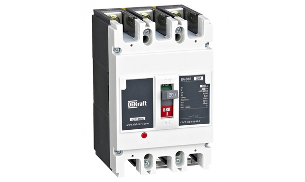 Силовые автоматические выключатели ВА-300L 32-800А DEKraft