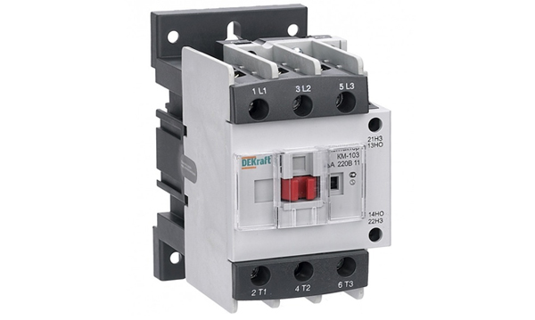Контакторы малогабаритные серии КМ-103 9-630А DEKraft