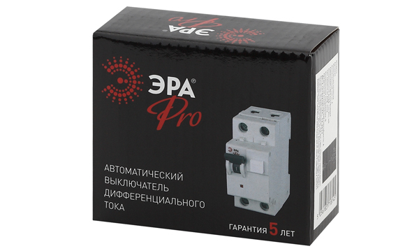 Дифференциальные автоматы с защитой от перенапряжения АВДТ64 тип А ЭРА Pro