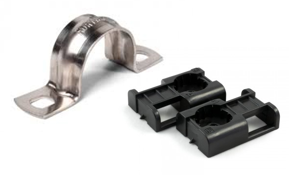 Крепеж-скоба и площадки для стяжки