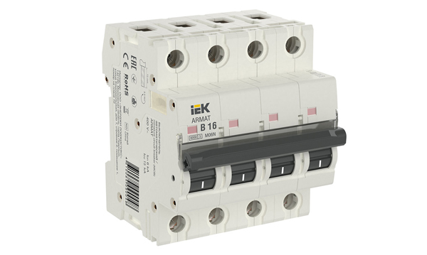 Автоматические выключатели ARMAT M10N IEK с характеристикой B 10кА (автоматы до 63A)