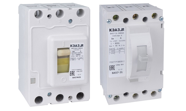 Автоматические выключатели ВА КЭАЗ (автоматы до 800A)