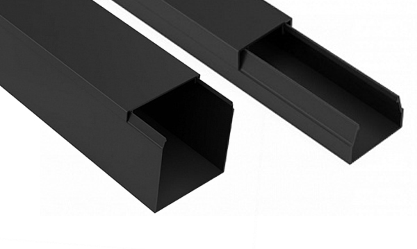 Кабель-канал пластиковый черный Промрукав