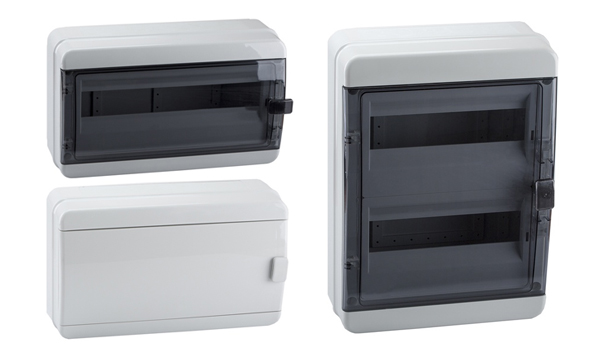 Пластиковые навесные щиты IP65 КЭАЗ от 18 до 54 модулей