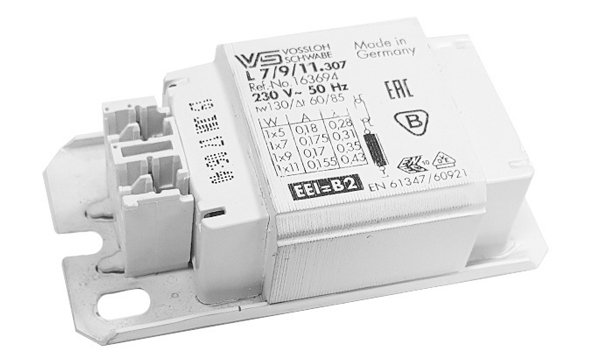 ЭмПРА, ПРА для компактных люминесцентных ламп