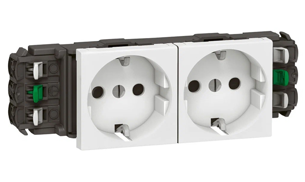 Розетки и выключатели 45х45 Legrand Mosaic New (Легранд Мозаик)