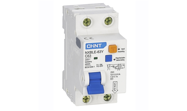 Дифференциальные автоматы двухполюсные NXBLE-63 х-ка С тип АС Chint