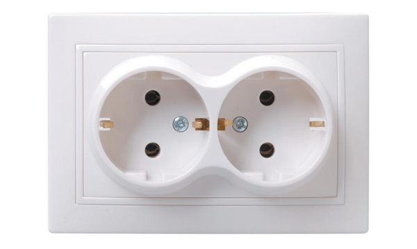 Механизмы и рамки IEK серия Кварта белый