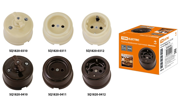 Ретро серия TDM Болонь накладная ЭУИ