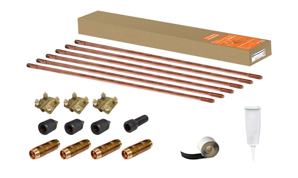 Омедненные элементы и комплекты заземления TDM