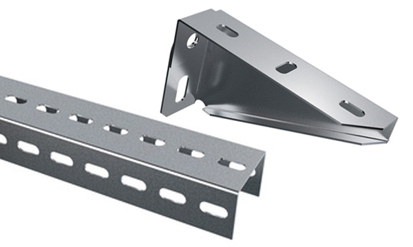 Монтажные элементы крепления металлических лотков TDM