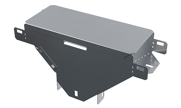 Ответвители Т-образные вертикальные вниз боковые оцинкованная сталь Сендзимир