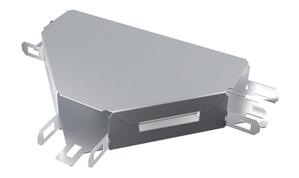 Ответвители Т-образные горизонтальные оцинкованная сталь Сендзимир