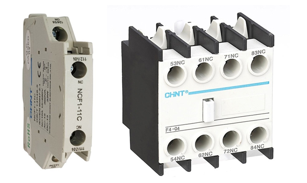 Дополнительные устройства для контакторов NC1,NC2,NC6 и NC8 Chint
