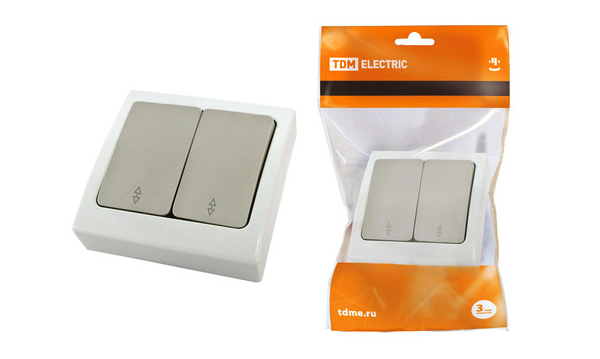 Розетки и выключатели Вуокса IP54 TDM (ТДМ) встраиваемые