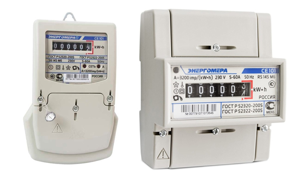 Счетчики электроэнергии однофазные Энергомера