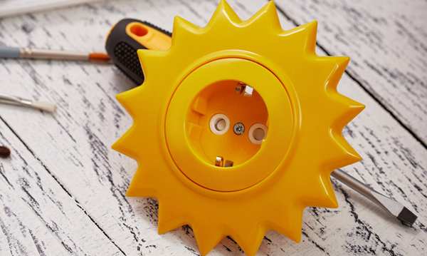 Выключатели и розетки скрытой установки для детской комнаты Happy Kranz