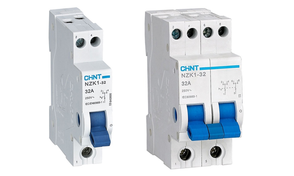Модульные переключатели NZK до 32А Chint