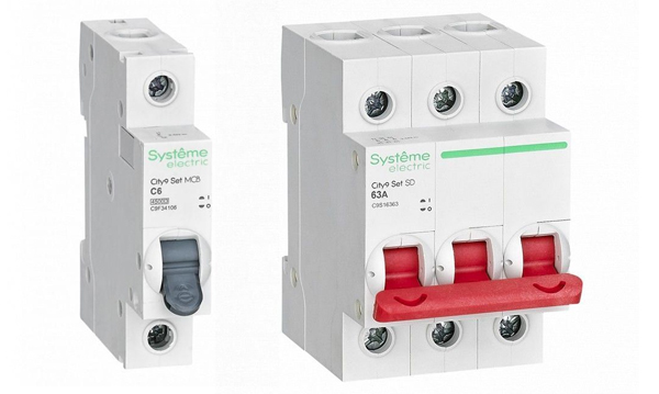 Автоматические выключатели, УЗО, контакторы, рубильники Systeme Electric