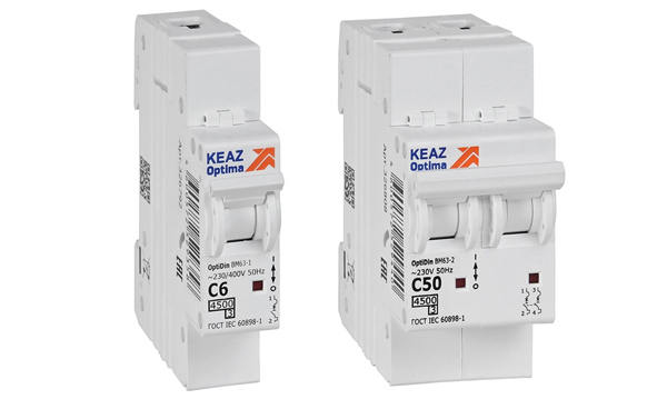 Автоматические выключатели OptiDin BM63 КЭАЗ 4,5кА (автоматы до 63A)
