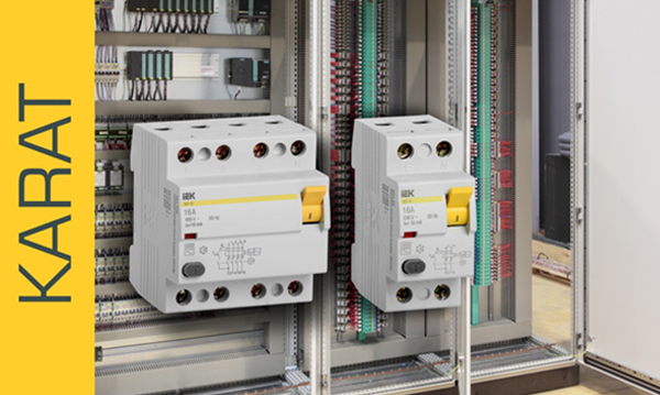 УЗО четырехполюсные KARAT ВД3-63 тип A IEK