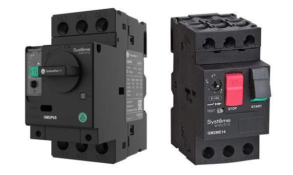 Автоматы защиты электродвигателей GM2/GM3 Systeme Electric